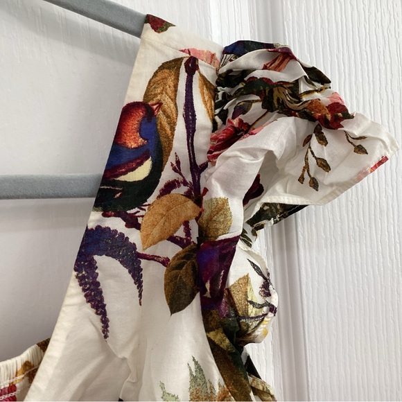 Taylor cream floral dress - Picture 7 of 12